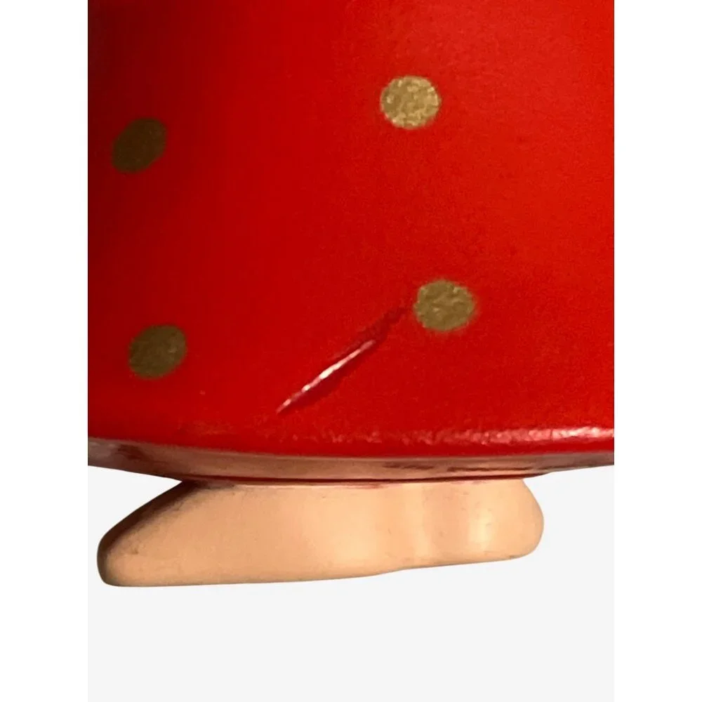 Hallmark Red Green Christmas Angel Salt and Pepper Shaker Set